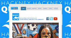 Desktop Screenshot of hackneyquest.org.uk